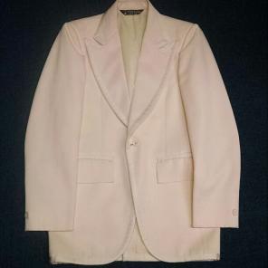 Mens 70's After Six Yellow formal tuxedo