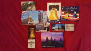 Philadelphia postcards, bookmarks