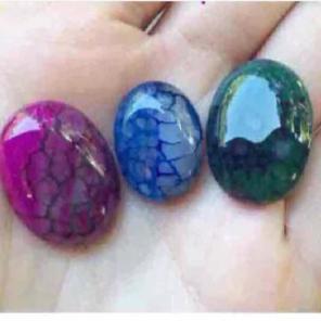 Dragon Vein Agate Cabochons