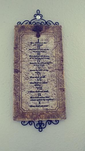 Ten commandment
