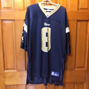 Men's LA Rams #8 Bradford Jersey