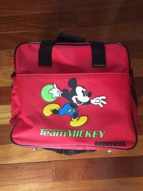 Mickey mouse Brunswick bowling bag