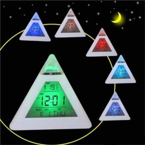 7 Color LED Digital Alarm Clock
