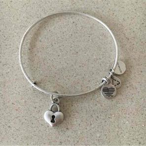 Alex & Ani "Key to my Heart" bracelet
