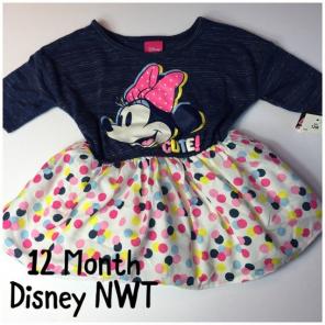 12 Mo NWT Disney Minnie Twirl Dress F/S