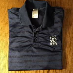 Exclusive vintage u of m sports polo