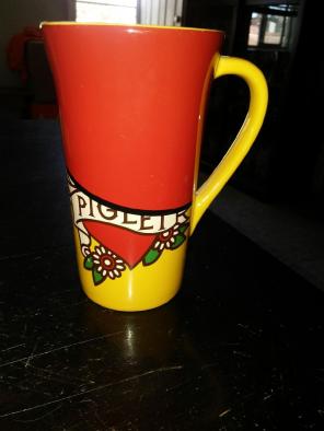 Disney Piglet Mug Ed Hardy style