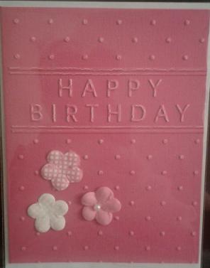 Happy Birthday Card with envelope