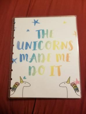 Unicorn planner kit Happy planner