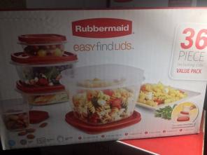 Rubbermaid Easy Find Lids 36 Piece Set