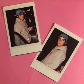 justin bieber polaroids// polaroid pair