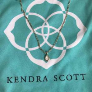 Gold/Pearl Kendra Scott Necklace