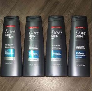 Dove men's shampoo + conditioner