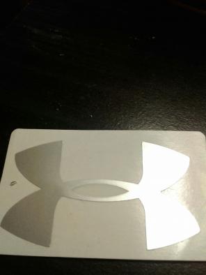 Underarmour sticker
