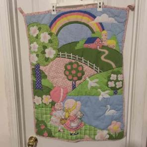 Vintage Holly Hobby Quilt/Wall Hanging