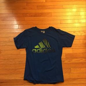 Men's Large Adidas Blue T-Shirt