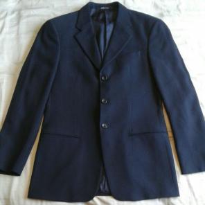 Armani Collezioni textured suit coat