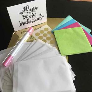 Will you be my bridesmaid DIY kit