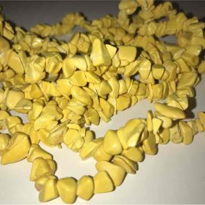 Yellow beads/stones