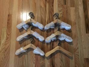 LL Bean Kid's Wooden Hangers