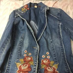 Embroidered Denim Jacket