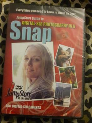 DSLR photography DVD jumpstart guide