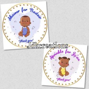 Baby Shower cupcake Topper