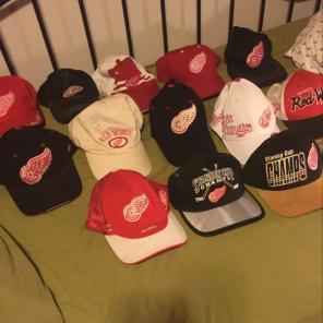 Detroit Redwings NHL Hockey Hats