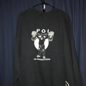 Black Hawaiian Steroid Sweater