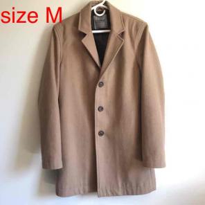 Topshop Men's Wool Trench Coat