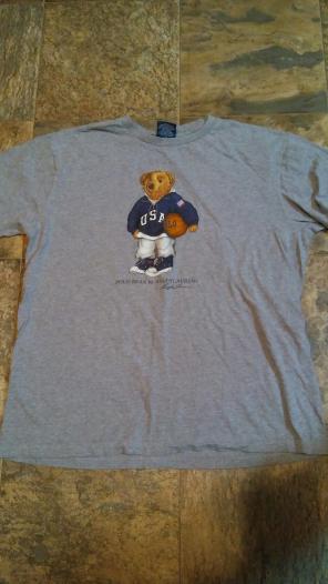 Ralph Lauren Teddy Bear T Shirt Med