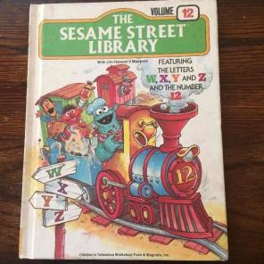 Free ship The Sesame Street W X Y Z