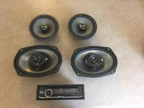 Car stereo and speakers