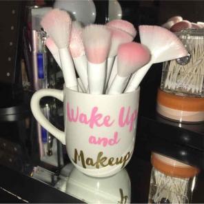 Wake up and Makeup mug