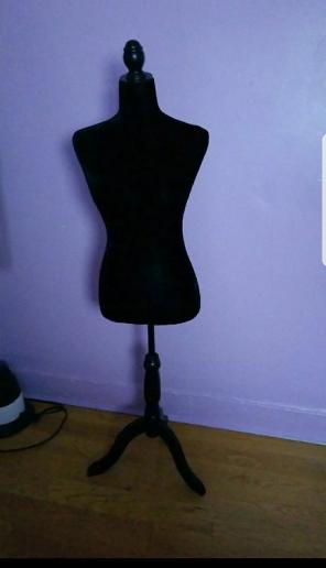 Cute black mannequin