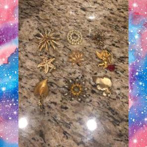 3/$15 brooches