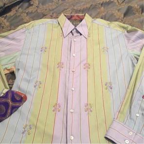 Robert graham dress shirt xl like new