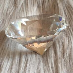 80 CT. Faceted Cut Crystal