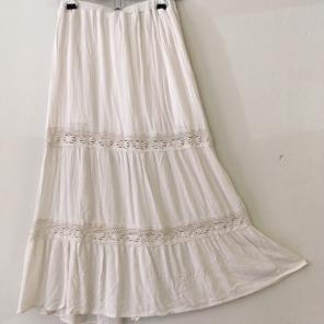 MOSSIMO Gauze Skirt M Lace Trim