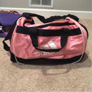 Pink Adidas Duffle Bag!