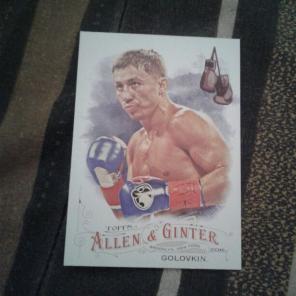 Gennady Golovkin 2016 Allen & ginter