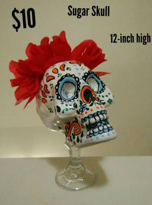 Flowered Sugar Skull