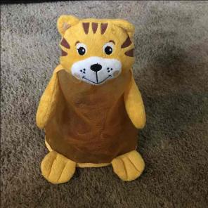 Children's shower poof and pouch