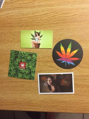 Weed Stickers