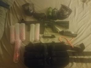 Paintball set