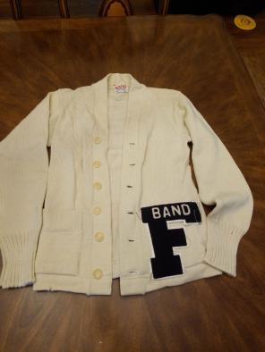 Vintage Varsity Band Sweater Fairmont