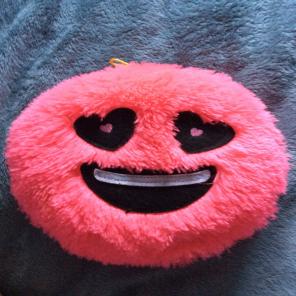 Pink Emoji Pillow