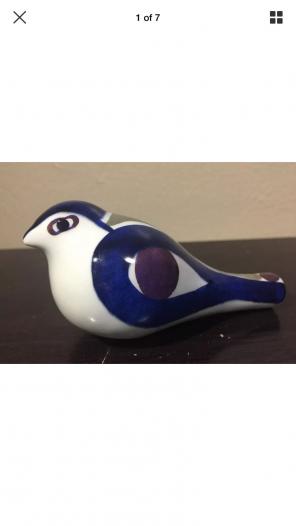 Royal Copenhagen Bird Whistle Figurine