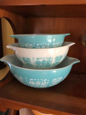 Pyrex Amish Butter print