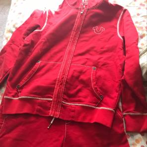 Mens True religion Sweatsuit